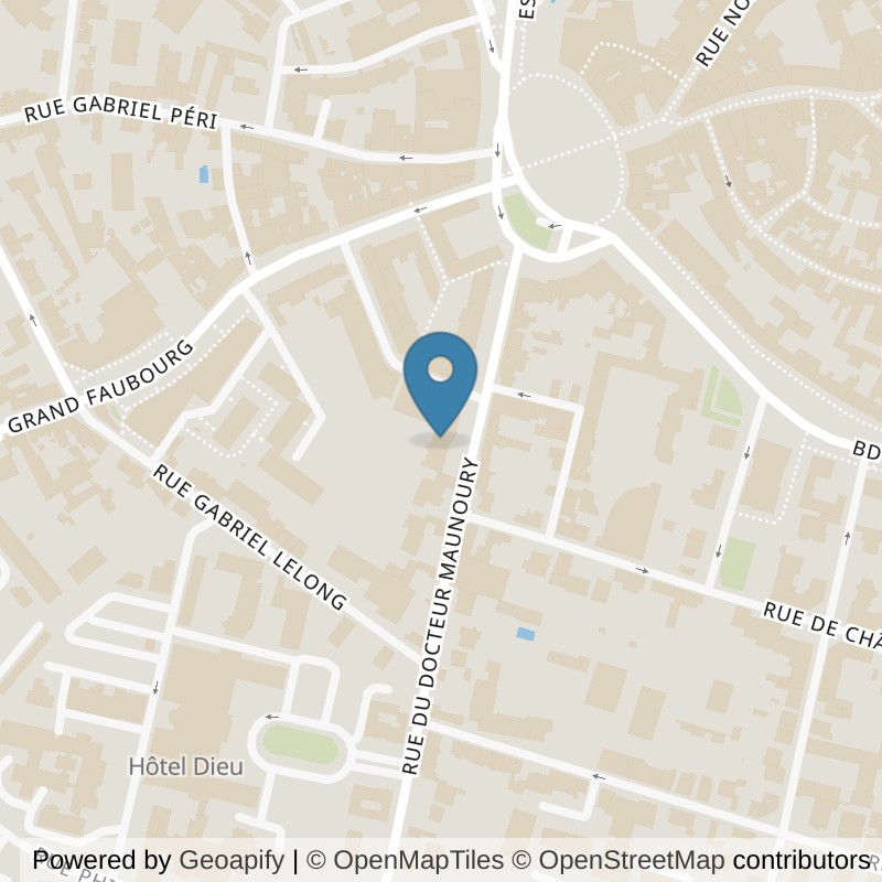 Map: location of Keepcool Chartres in Chartres