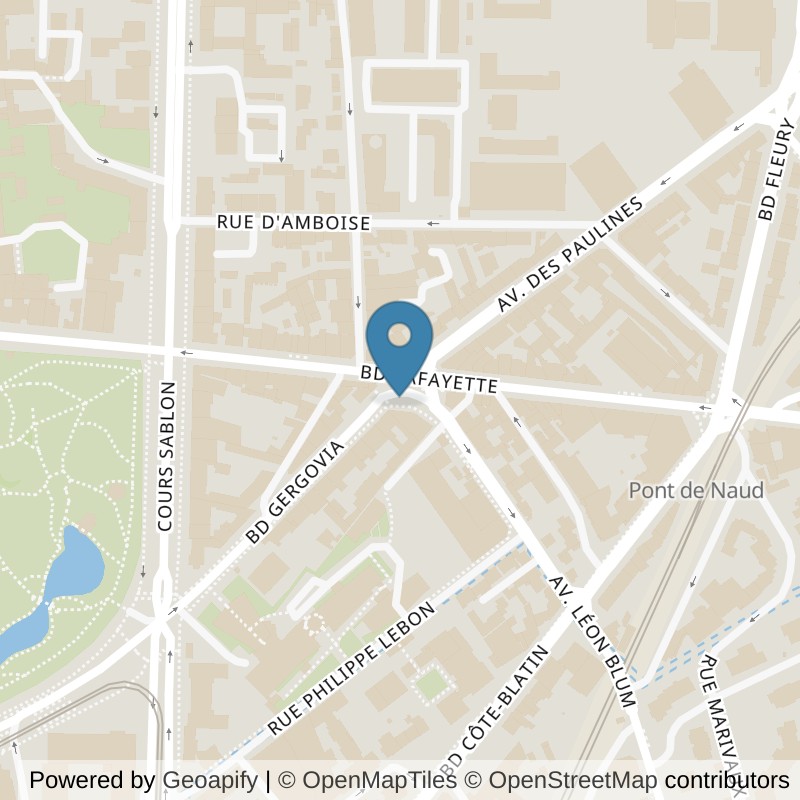 Map: location of Keepcool Clermont Ferrand in Clermont Ferrand