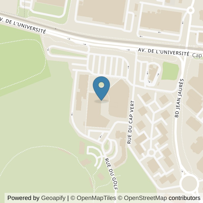 Map: location of Keepcool Dijon Quetigny in Dijon