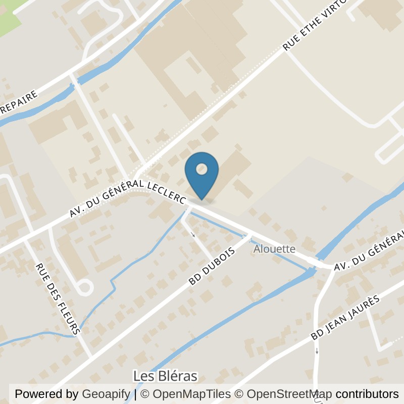 Map: location of Keepcool Dreux in Dreux