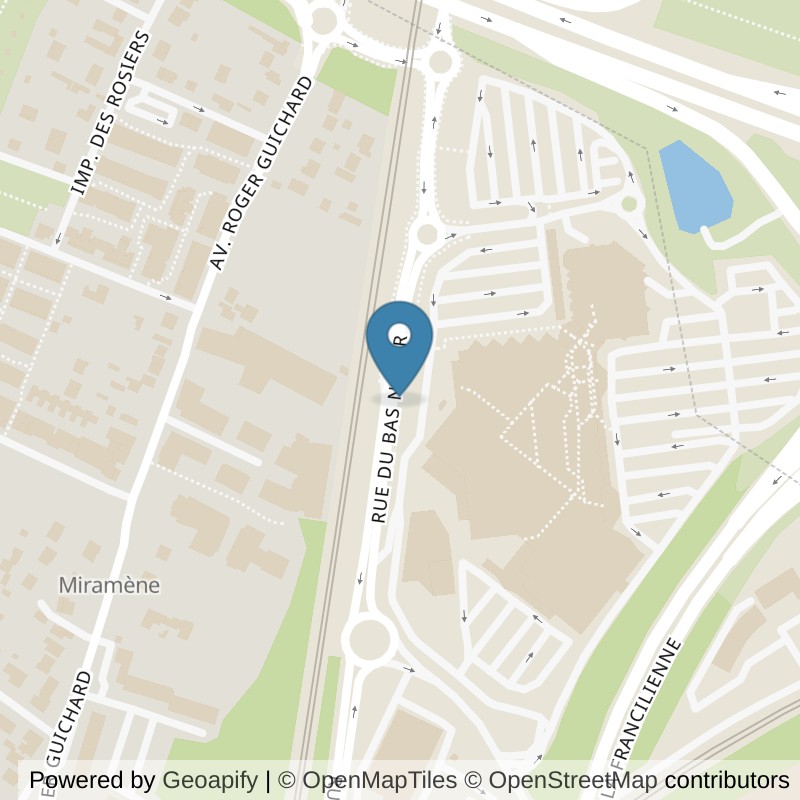 Map: location of Keepcool Eragny in Paris