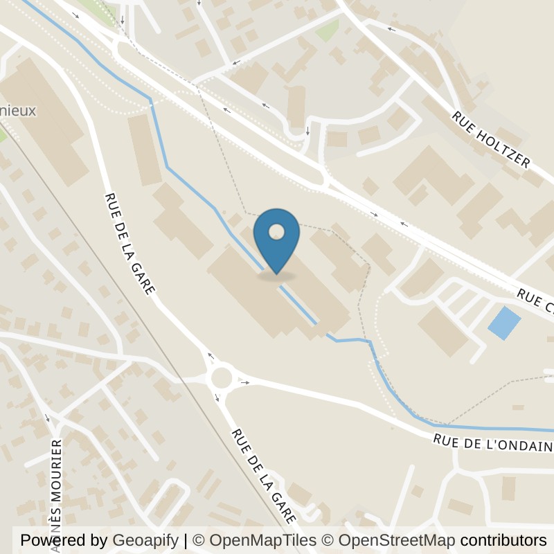 Map: location of Keepcool Firminy in Saint-Etienne