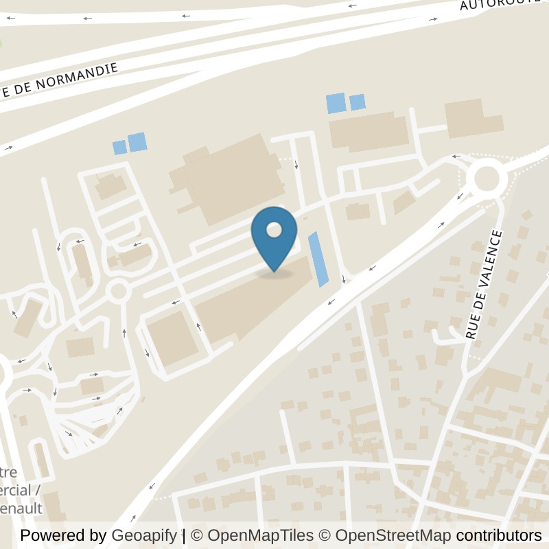 Map: location of Keepcool Flins-sur-Seine in Flins-sur-Seine