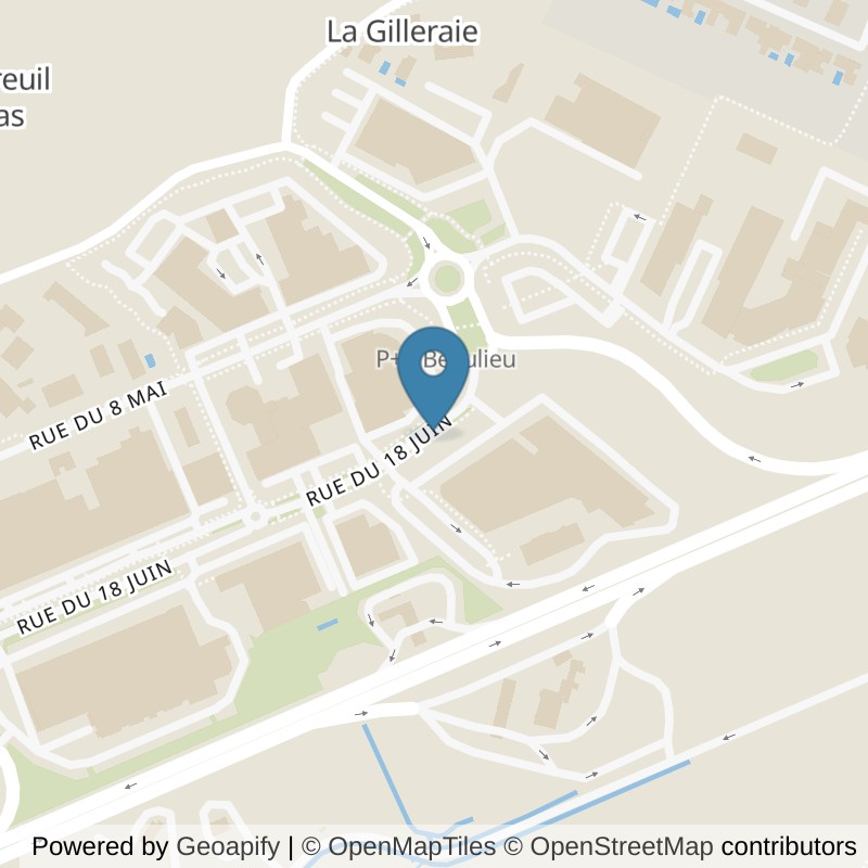 Map: location of Keepcool La Rochelle in La Rochelle