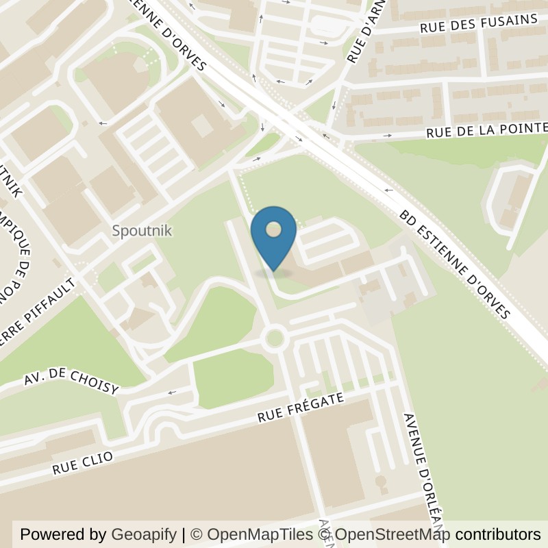 Map: location of Keepcool Le Mans Village in Le Mans Village