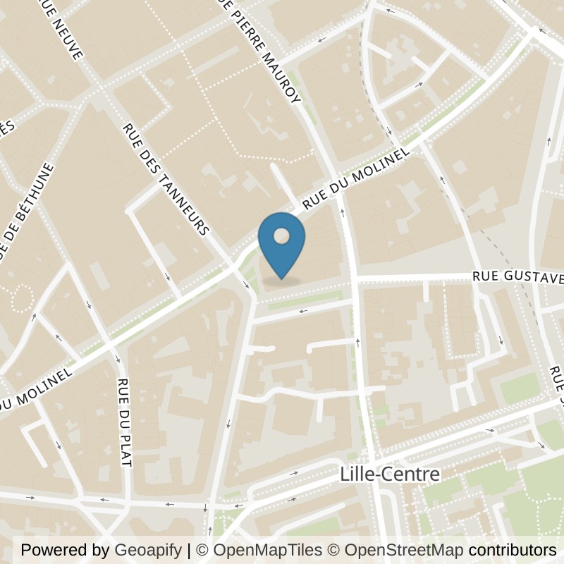 Map: location of Keepcool Lille Centre in Lille