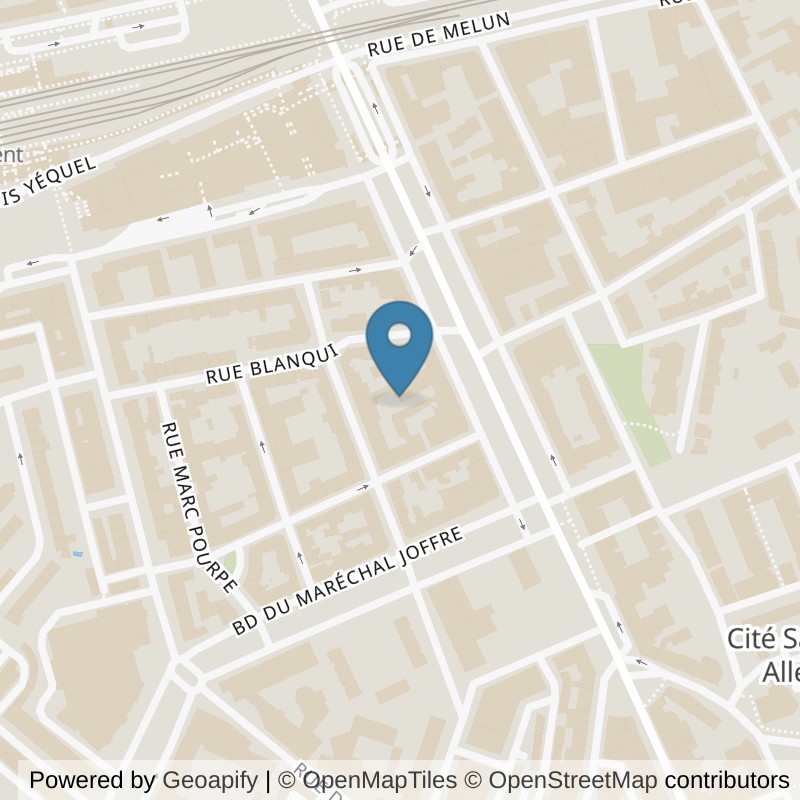 Map: location of Keepcool Lorient in Lorient