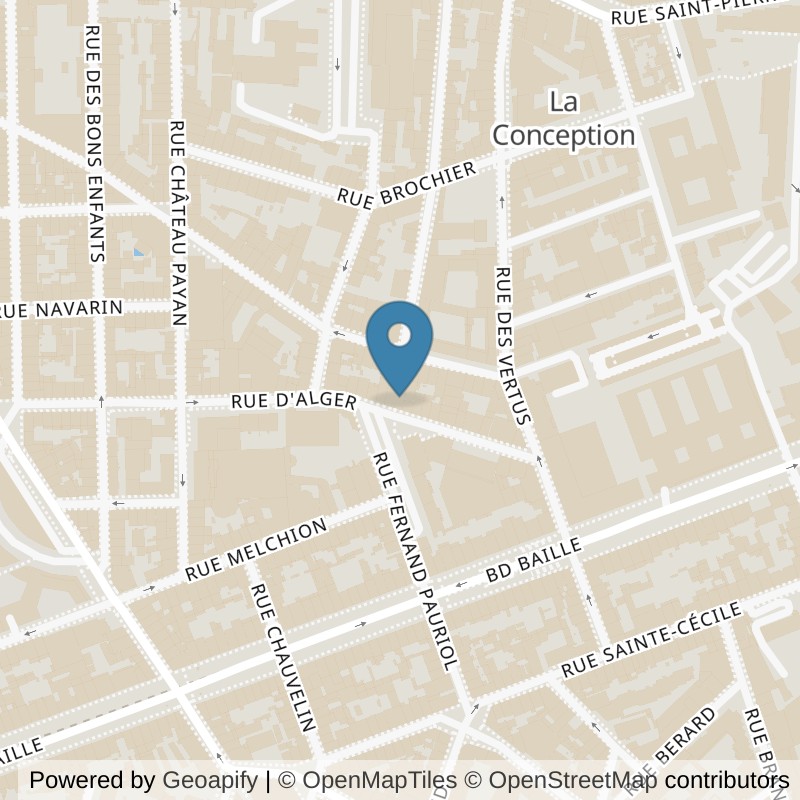 Map: location of Keepcool Marseille 5e in Marseille