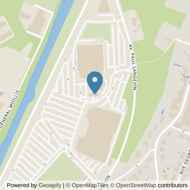 Map: location of Keepcool Metz Saint Julien in Metz