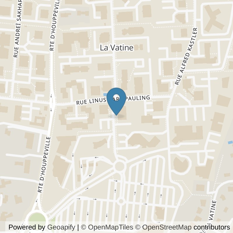 Map: location of Keepcool Mont Saint Aignan in Rouen