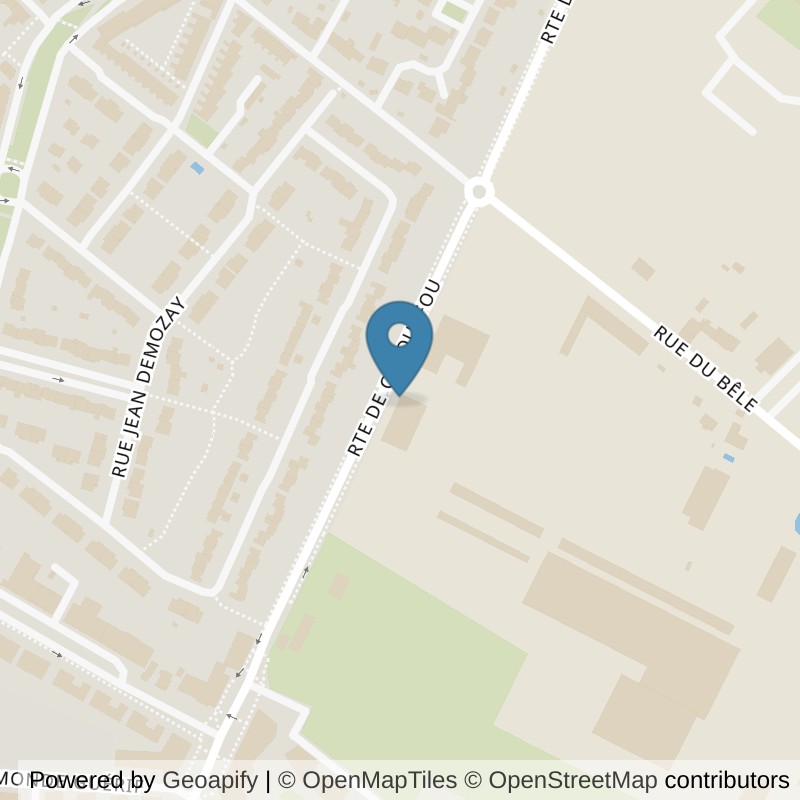 Map: location of Keepcool Nantes Beaujoire in Nantes