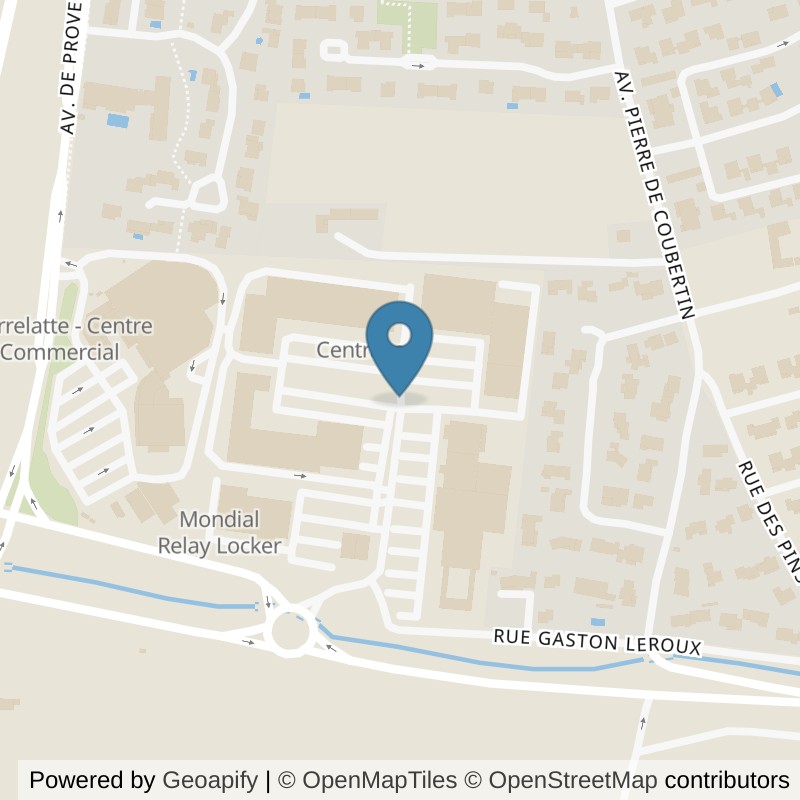 Map: location of Keepcool Pierrelatte in Pierrelatte