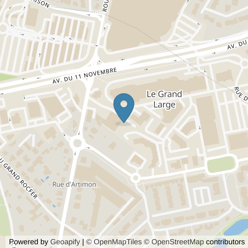 Map: location of Keepcool Poitiers in Poitiers