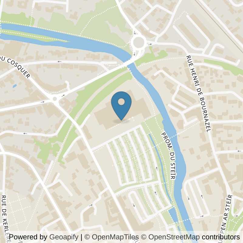 Map: location of Keepcool Quimper in Quimper