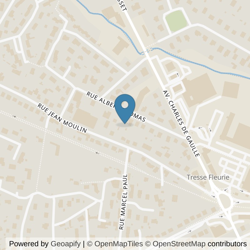 Map: location of Keepcool Roanne Riorges in Roanne Riorges