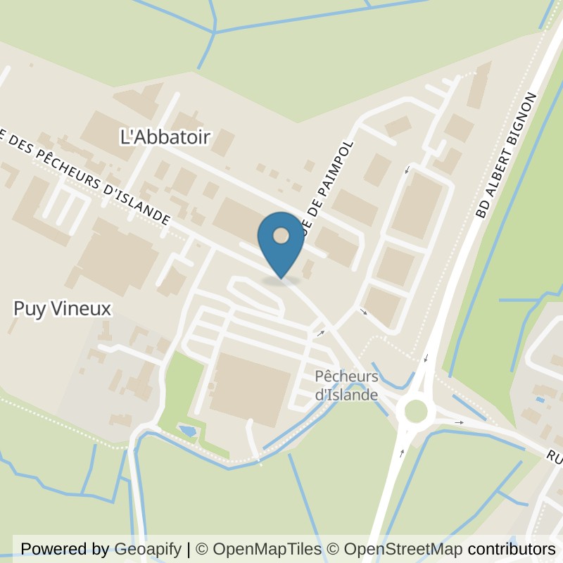Map: location of Keepcool Rochefort in Rochefort