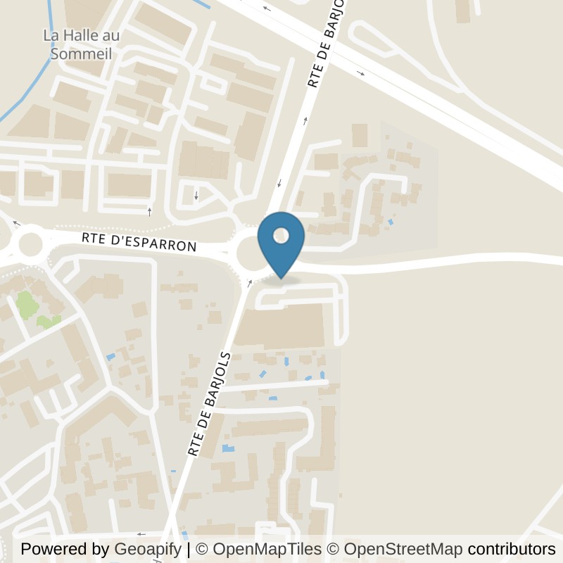Map: location of Keepcool Saint-Maximin-la-Sainte-Baume in Saint Maximin la Sainte Baume