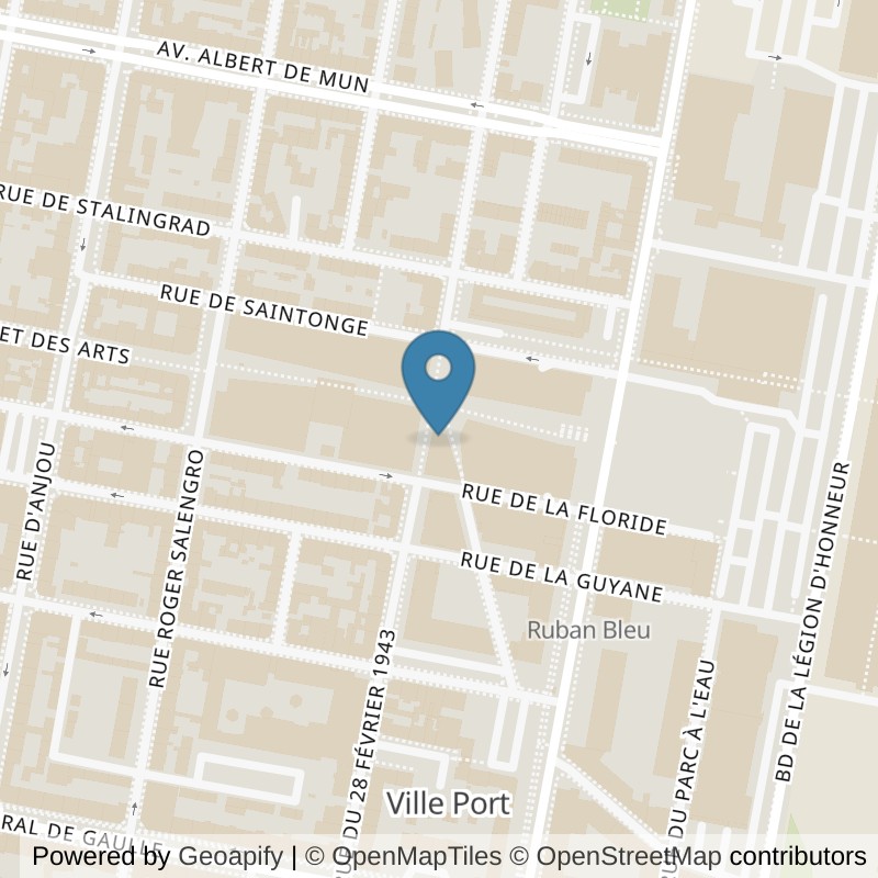 Map: location of Keepcool Saint-Nazaire in Saint-Nazaire