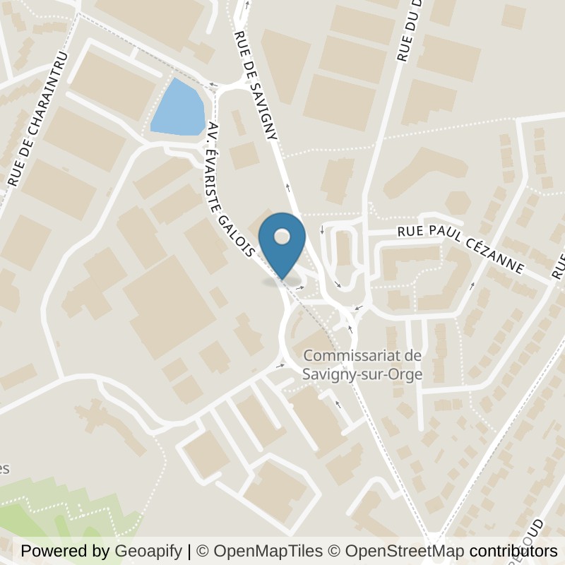 Map: location of Keepcool Savigny-sur-Orge in Paris