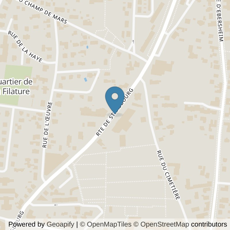 Map: location of Keepcool Selestat in Strasbourg