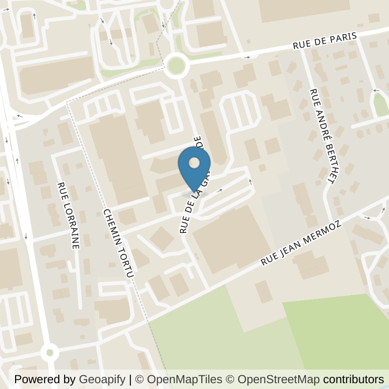 Map: location of Keepcool Sens in Sens