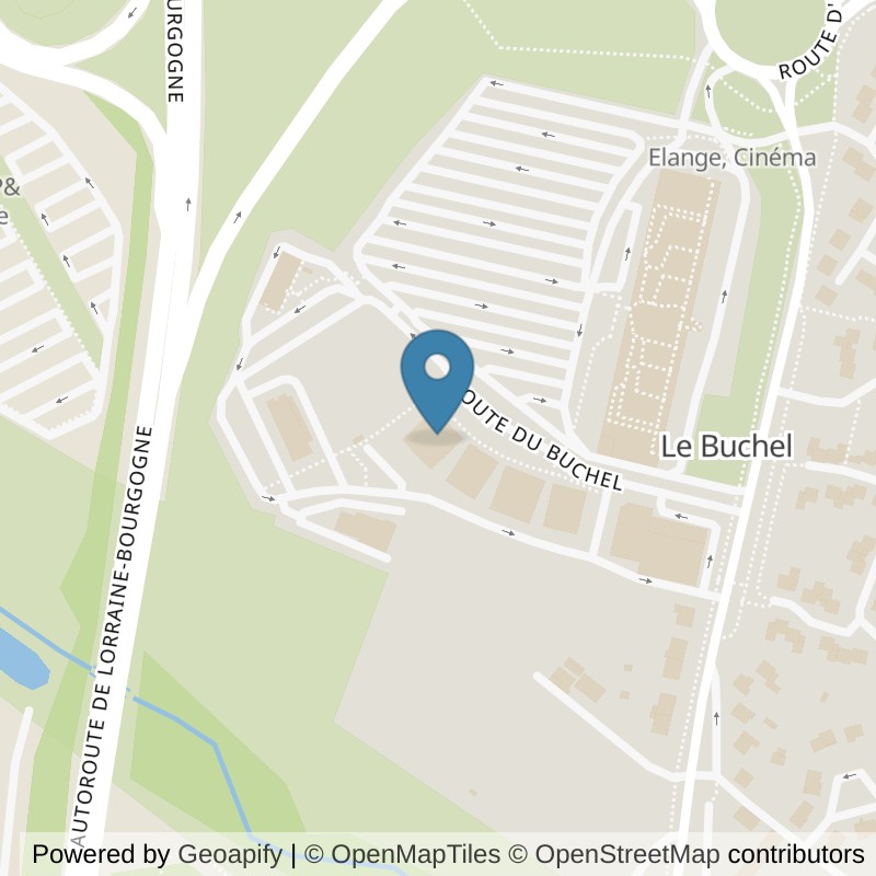 Map: location of Keepcool Thionville in Thionville