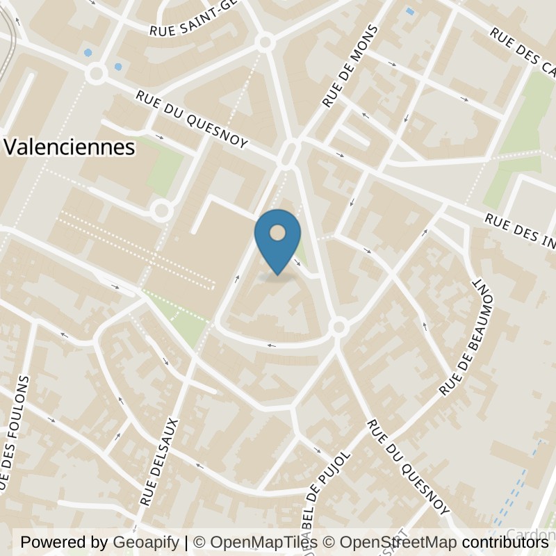 Map: location of Keepcool Valenciennes in Valenciennes