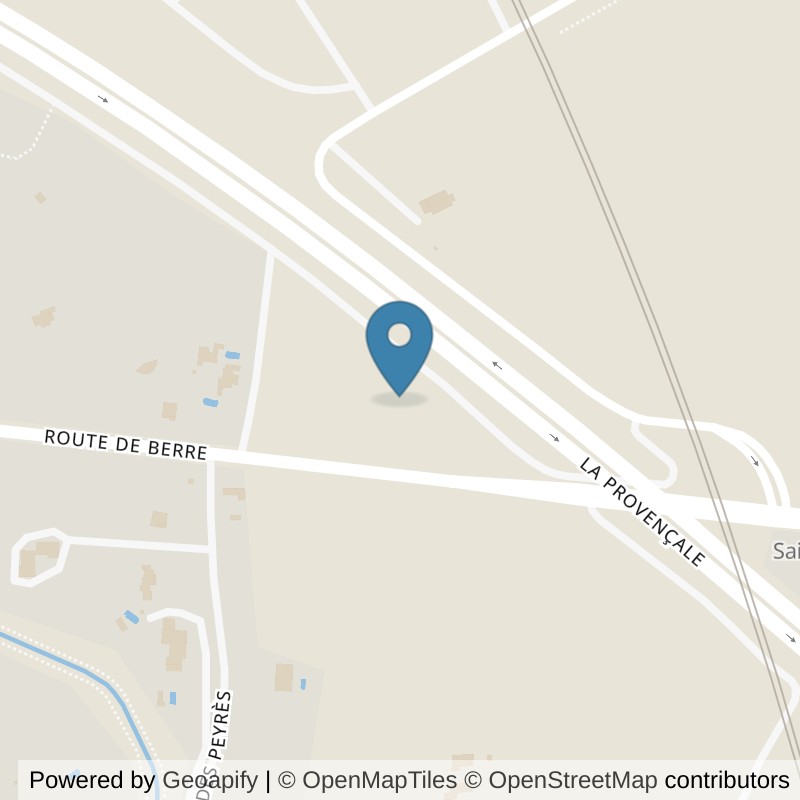 Map: location of Keepcool Ventabren in Aix en Provence