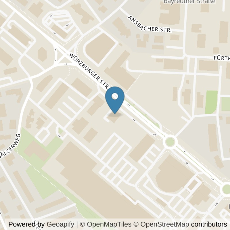 Map: location of Kieser Aschaffenburg in Aschaffenburg