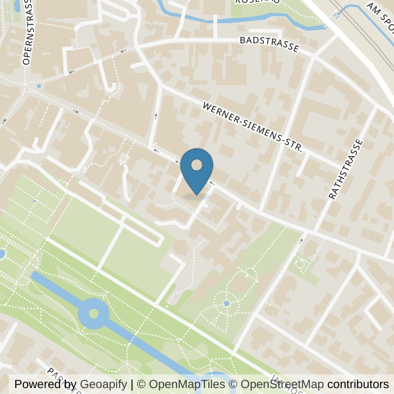 Map: location of Kieser Bayreuth in Bayreuth