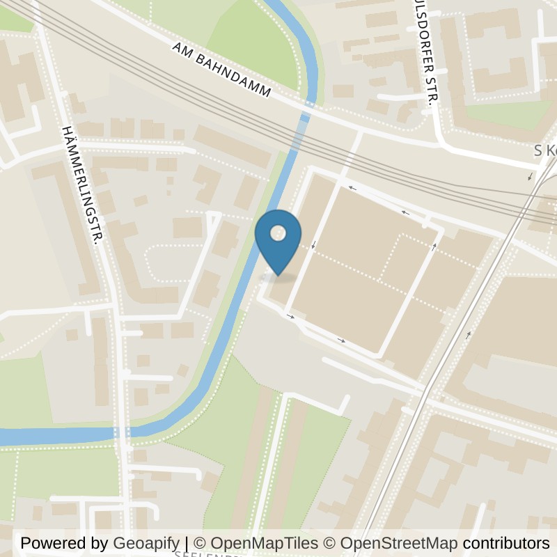 Map: location of Kieser Training Berlin-Köpenick in Berlin