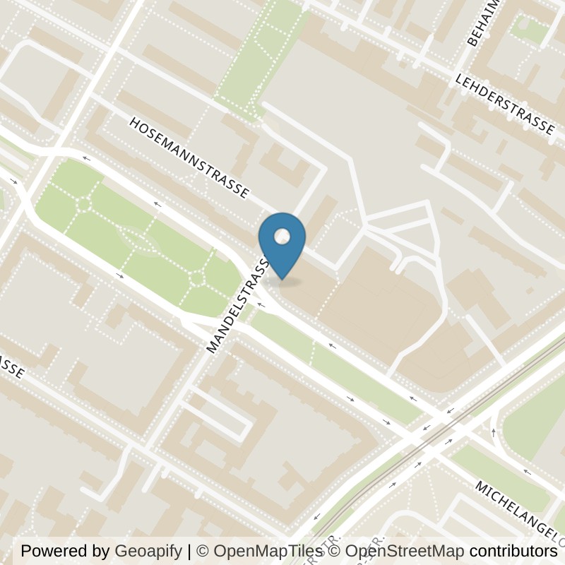 Map: location of Kieser Training Berlin-Prenzlaür-Berg in Berlin