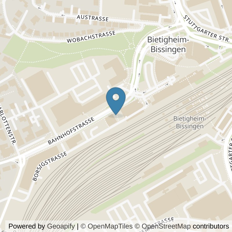 Map: location of Kieser Bietigheim-Bissingen in Bietigheim-Bissingen