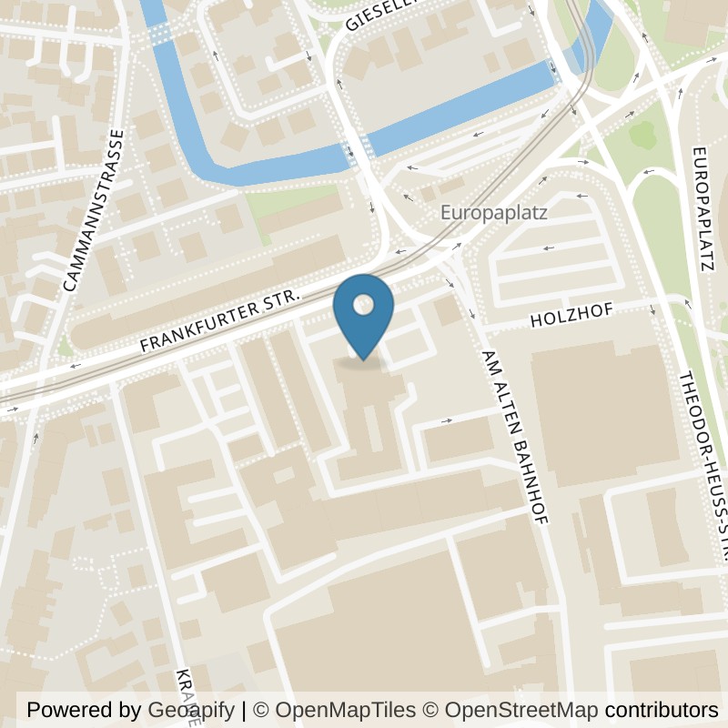 Map: location of Kieser Training Braunschweig-Frankfurter-Strasse-Im-Artmax-2 in Braunschweig
