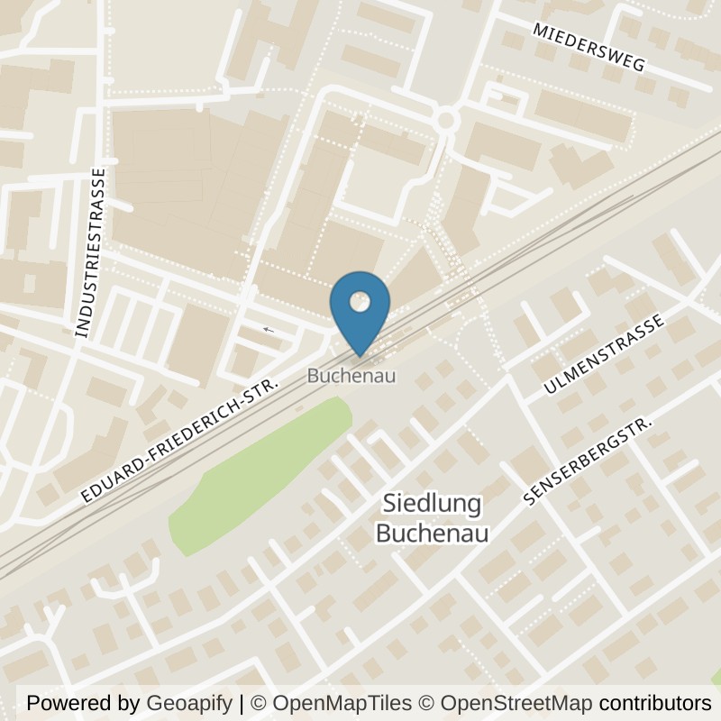 Map: location of Kieser Fürstenfeldbruck in Fürstenfeldbruck