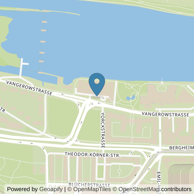 Map: location of Kieser Training Heidelberg-Vangerowstrasse-18 in Heidelberg