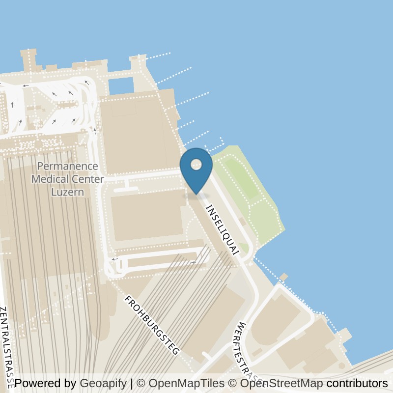 Map: location of Kieser Training Luzern in Luzern