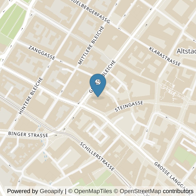Map: location of Kieser Training Mainz in Mainz