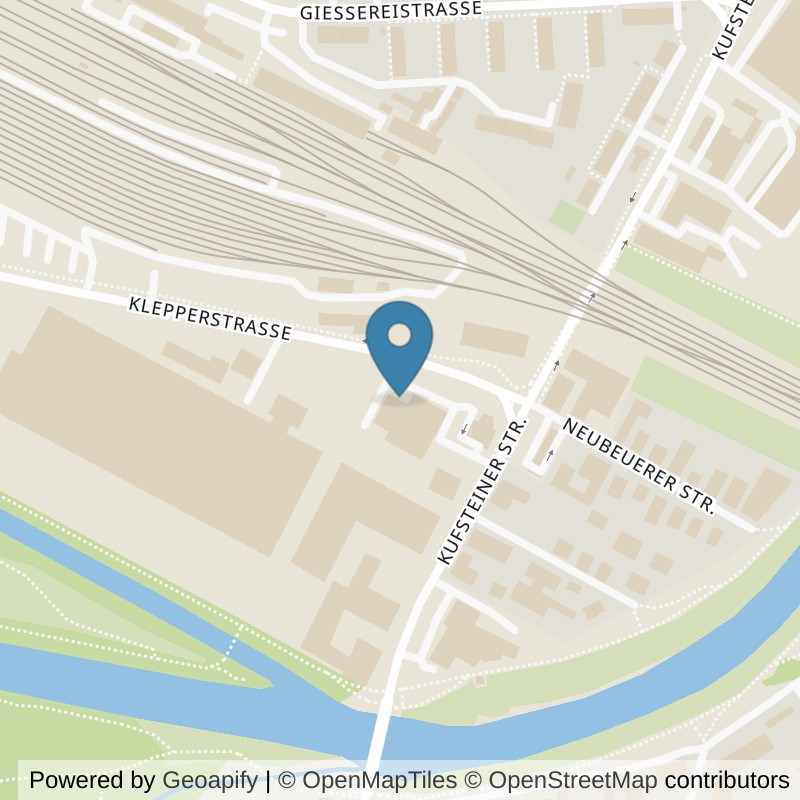Map: location of Kieser Rosenheim in Rosenheim