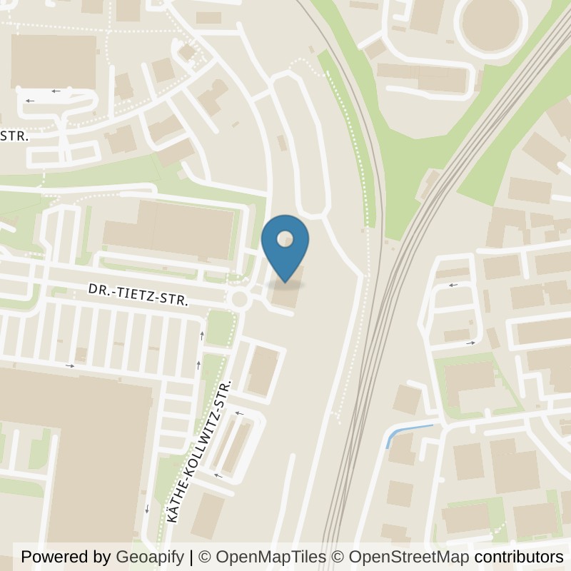 Map: location of Kieser Training Saarbrücken in Saarbrücken
