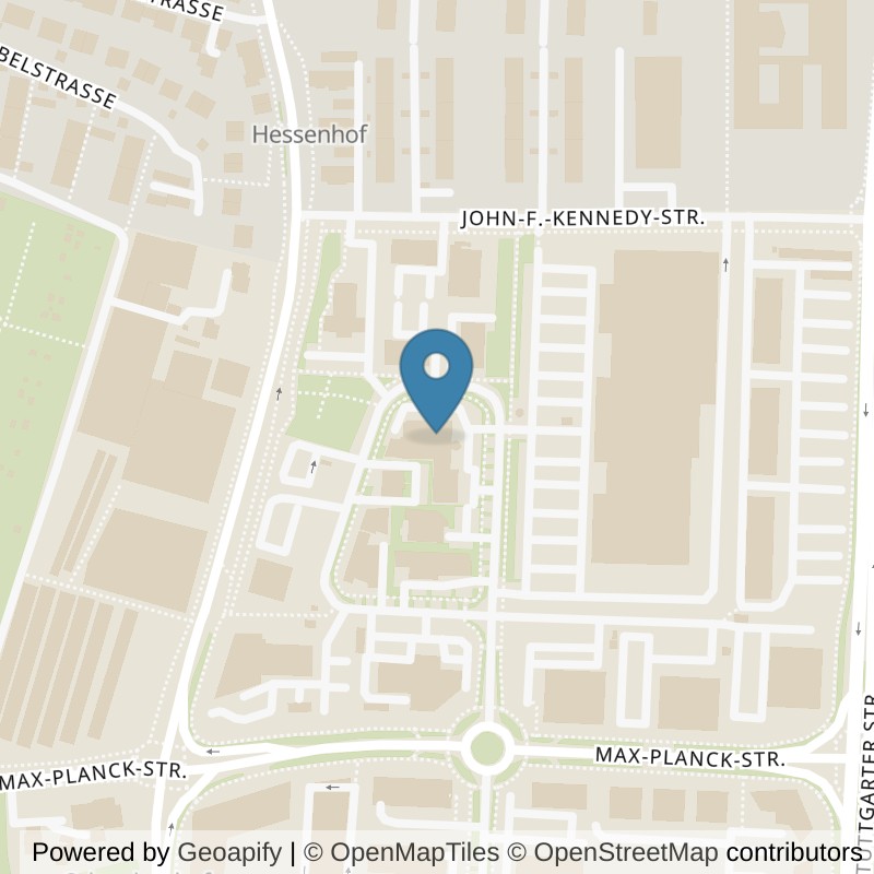 Map: location of Kieser Training Training-Heilbronn in Heilbronn