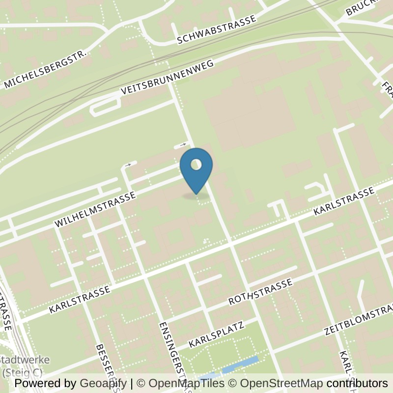 Map: location of Kieser Training Ulm in Ulm