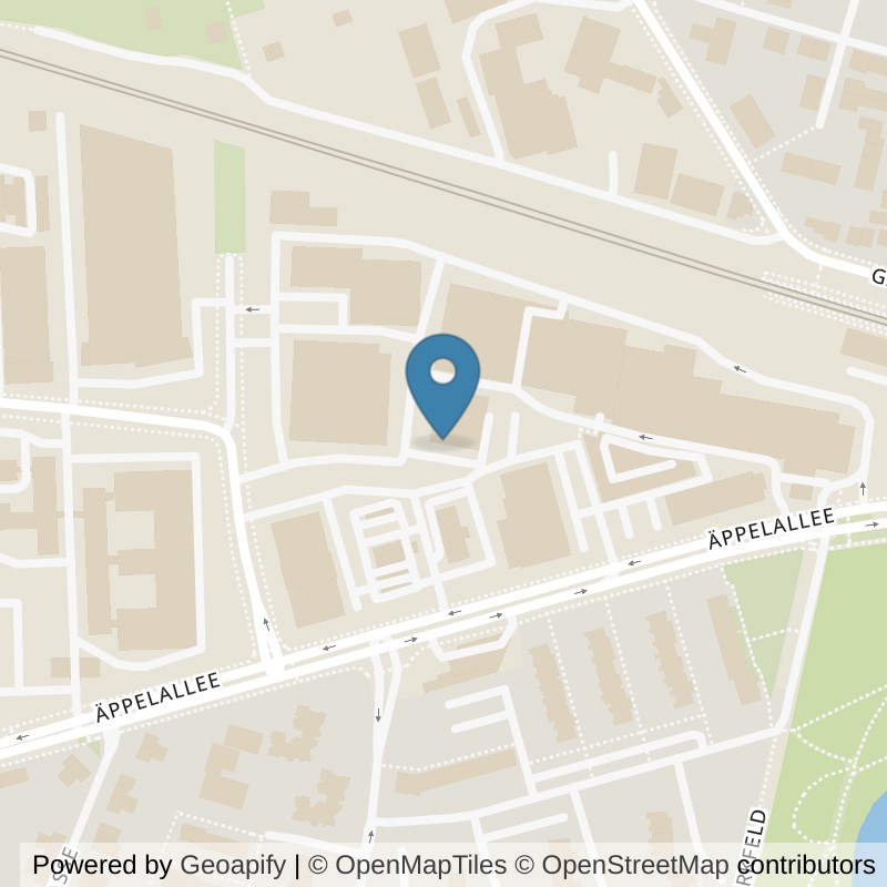 Map: location of Kieser Training Wiesbaden-Äppelallee-35 in Wiesbaden