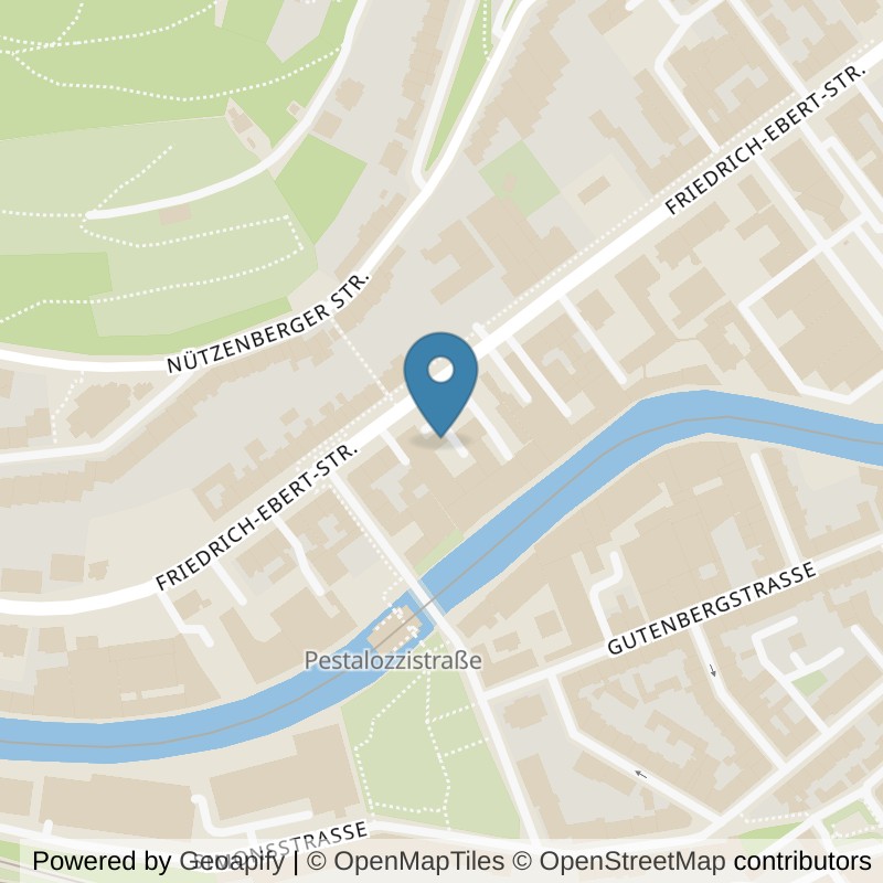 Map: location of Kieser Training Wuppertal-Elberfeld in Wuppertal