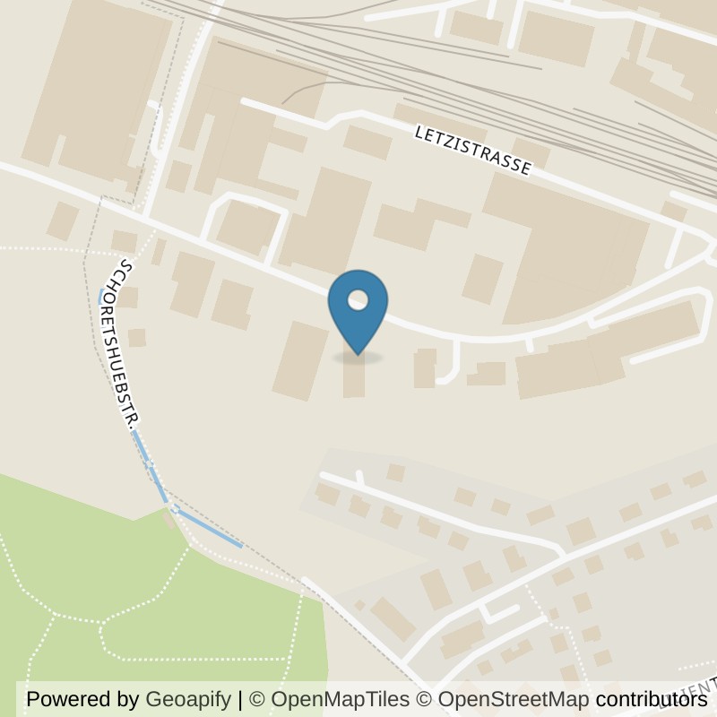 Map: location of klever fit GmbH in St. Gallen