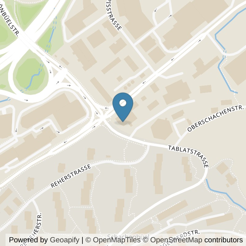 Map: location of klever fit II GmbH in St. Gallen