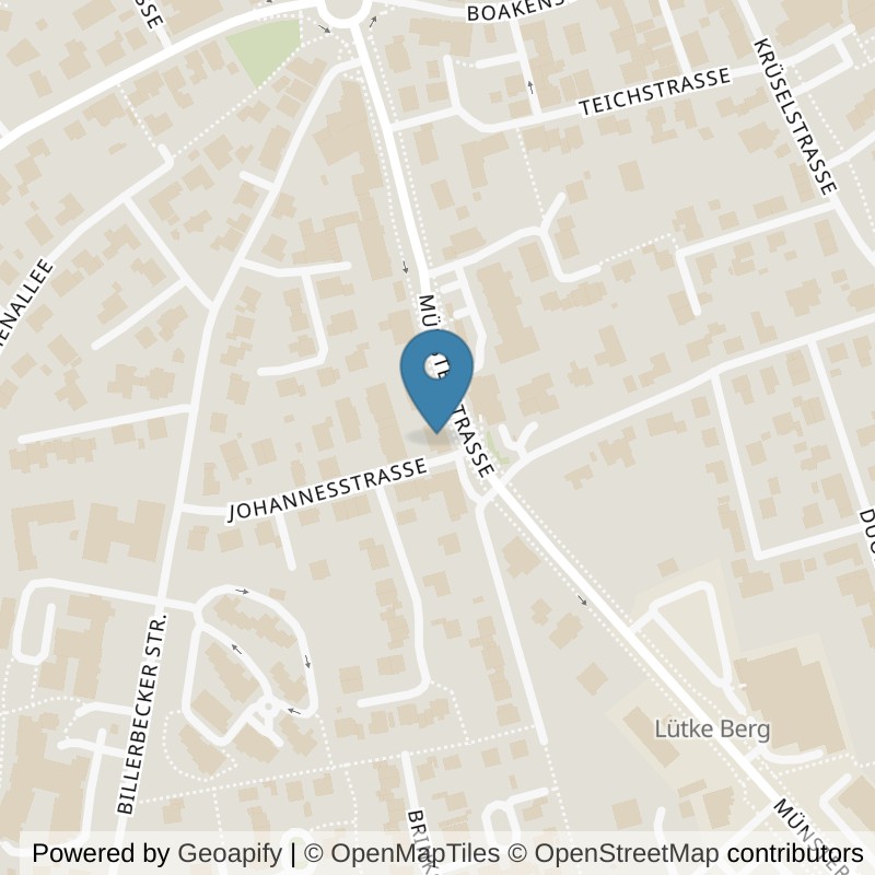 Map: location of Körperformen Altenberge in Altenberge