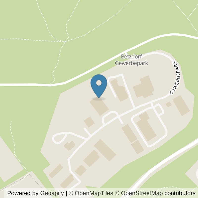 Map: location of Körperformen Betzdorf in Betzdorf