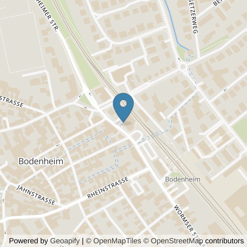 Map: location of Körperformen Bodenheim in Bodenheim