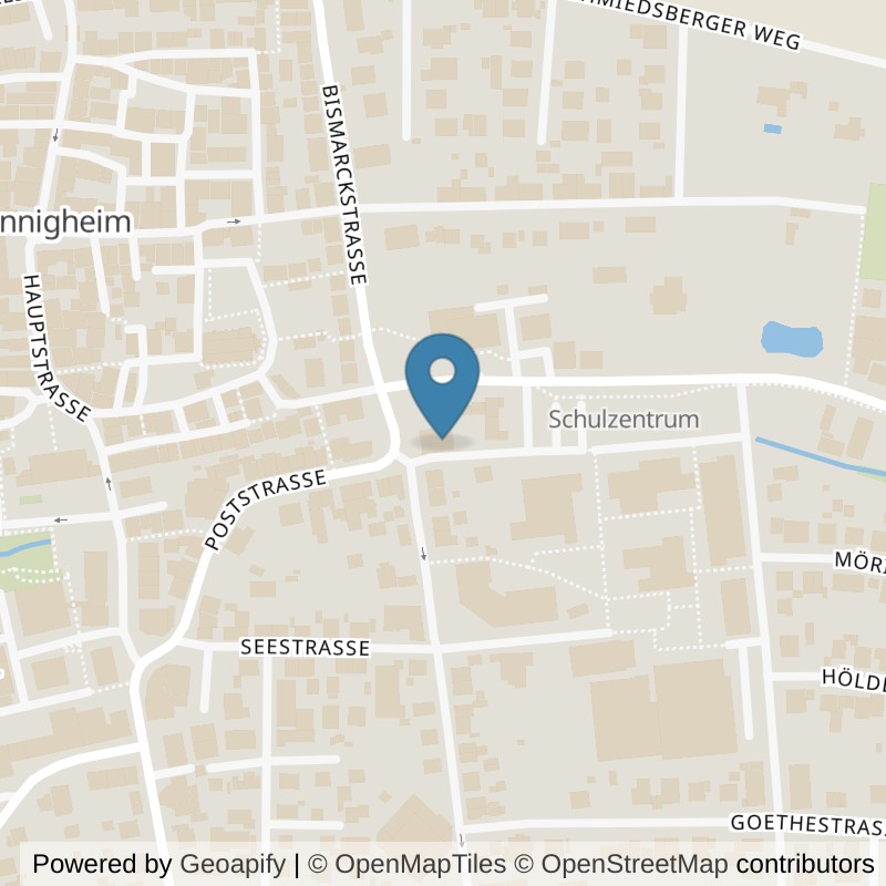Map: location of Körperformen Bönnigheim in Bönnigheim